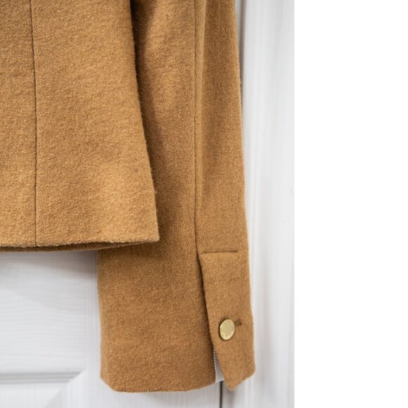 Anthropologie Cartonnier Wool Blend Camel Blazer, size 10 - Picture 7 of 7